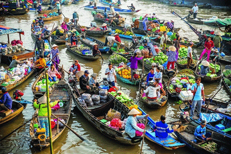 Cai Rang Floating Market