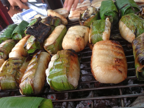 Chuoi nep nuong - Can Tho Travel Guide