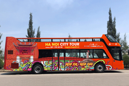 Hop on Hop off Hanoi City Tour Bus