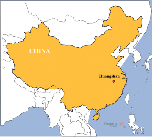 Huangshan Map - Huangshan Travel Guide