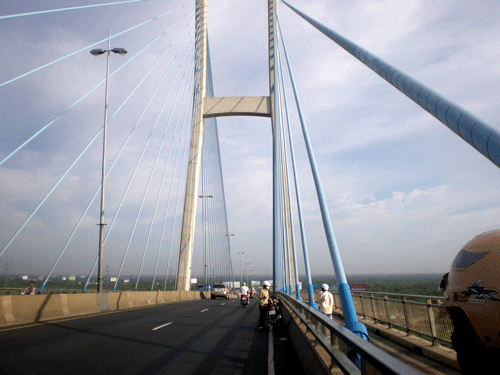 My Thuan Bridge - Cai Be