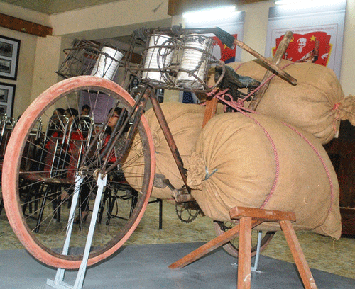The legend bicycle in the Battle of Dien Bien Phu - Dien Bien Travel Guide
