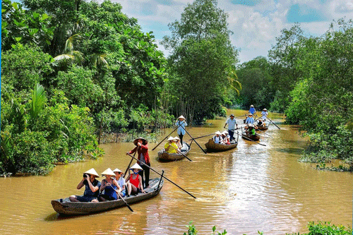 Mekong boat trip
