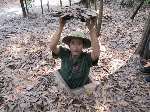 Cu Chi Tunnels is one of the attractions which you must visit