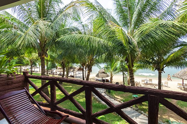 A fresh balcony view at Saigon Phu Quoc Resort