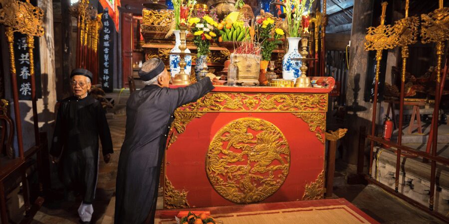 Vietnam customs for travelers include respecting family altars honoring ancestors with offerings