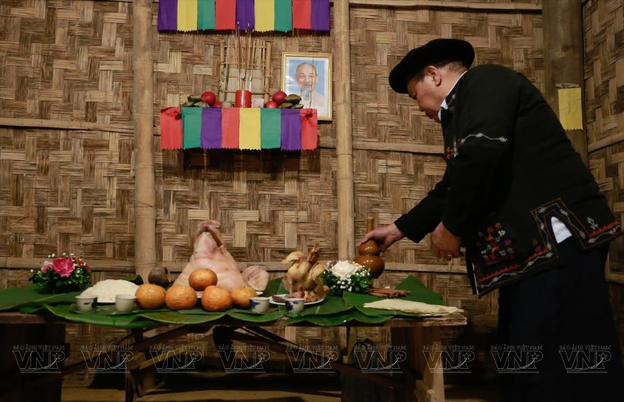 Lo Lo Ethnic Group honors ancestors through sacred, ancient worship rituals today