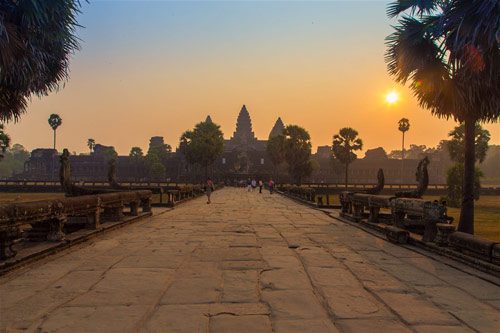 Angkor Wat at sunrise