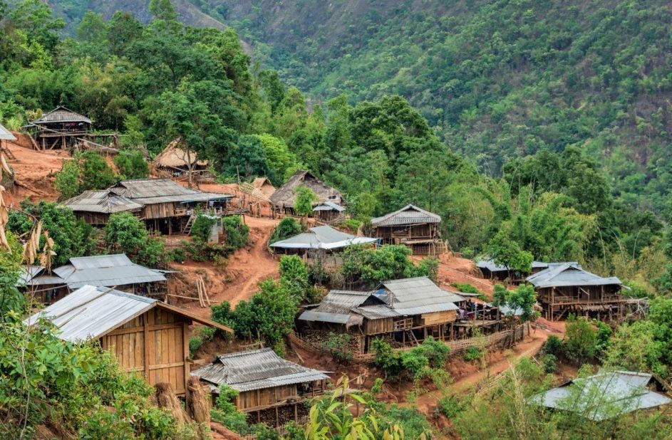 Ann Village in Keng Tung - Trekking in Myanmar