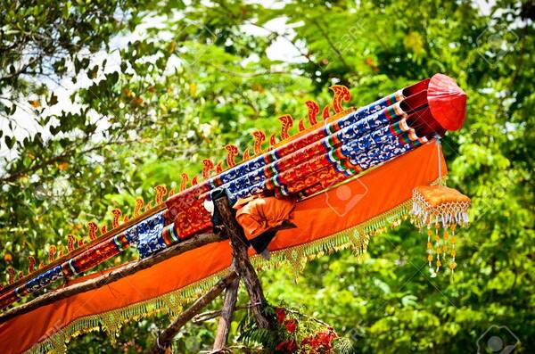 Rocket in this festival Boun BanG Fai Laos