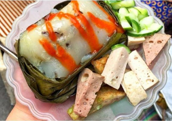 Banh Gio with special Pyramid shape