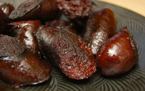 Blood sausage - Lhasa Travel Guide