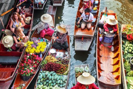 Mekong floating market