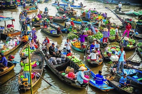 Cai Rang Floating Market