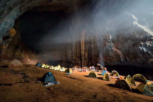 Camping at Phong Nha Ke Bang National Park