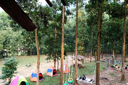 Camping in Ban Xoi