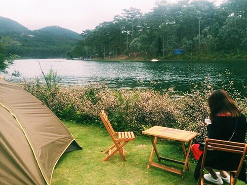 camping in Tuyen Lam
