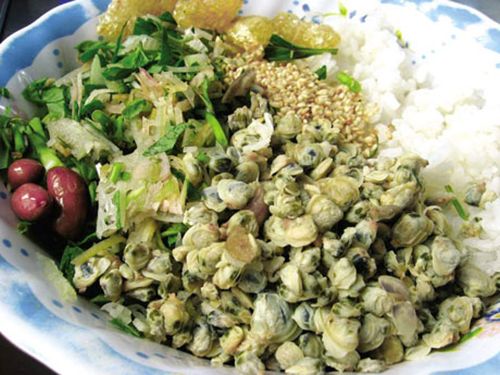 Mussel Rice in Huong River