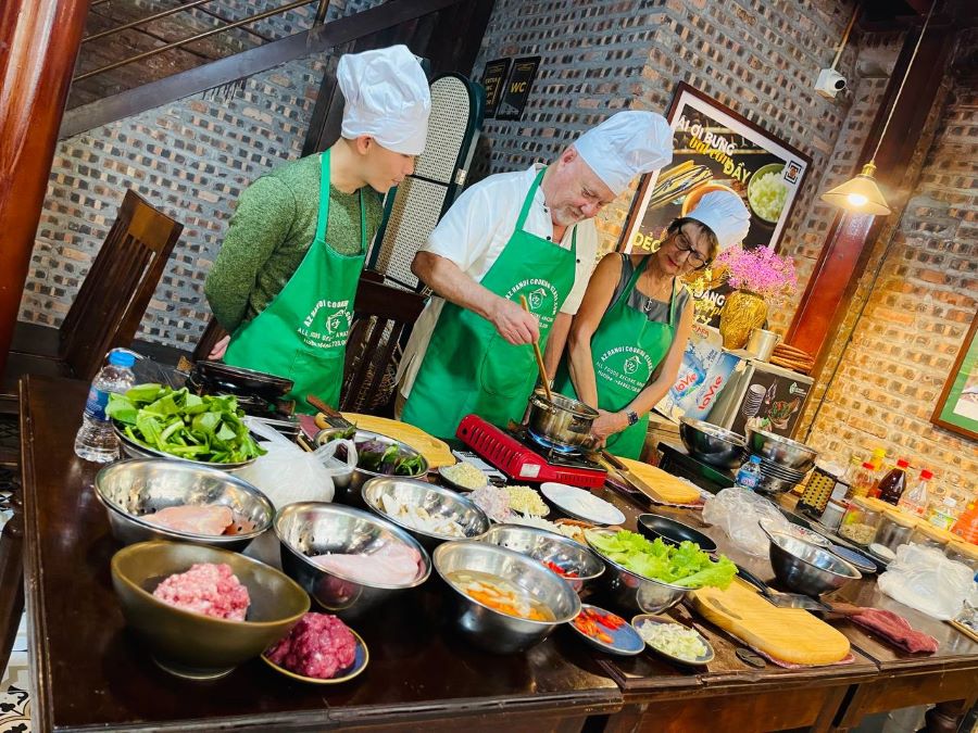 Learn to cook like a local with immersive Hanoi cooking classes today.