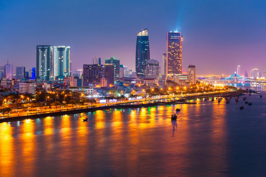 Da Nang city the vibrant coastal hub in Vietnam