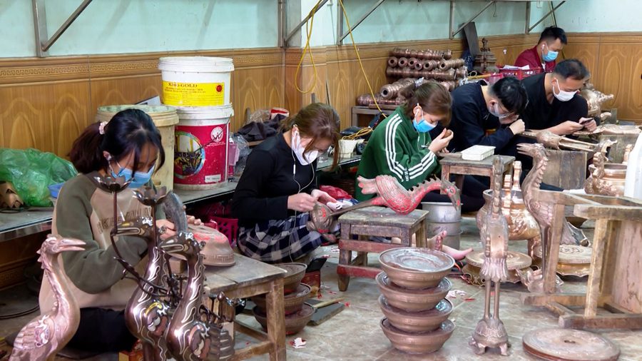 Dai Bai village - One of famous traditional craft villages in North Vietnam