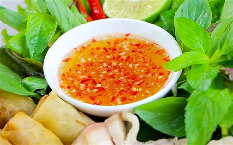 Fish sauce using with boiled vegetables