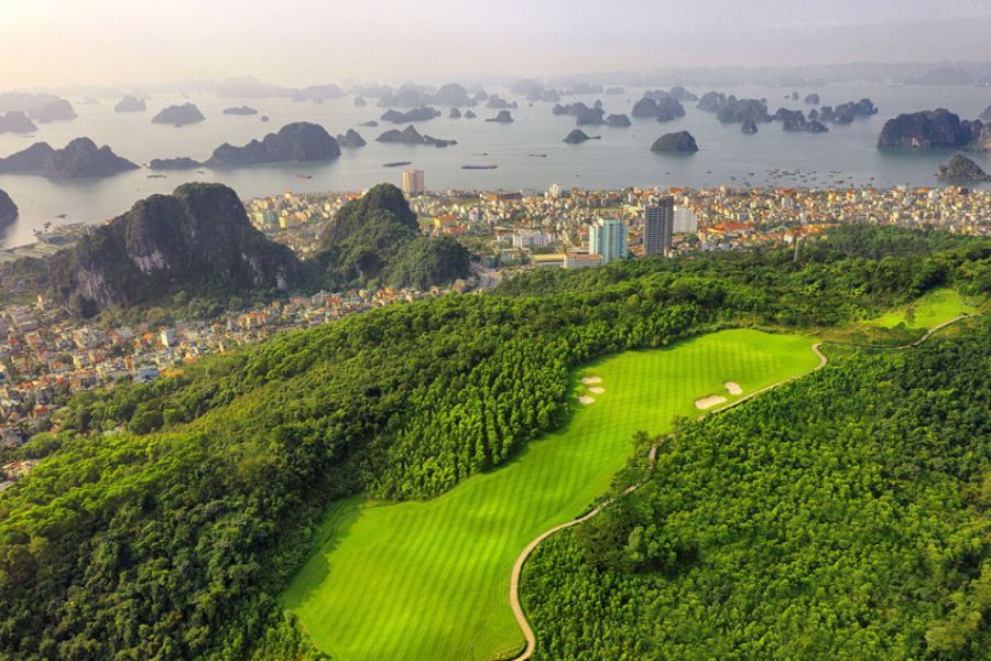 FLC Ha Long Golf Club in Halong Bay, a Northern Vietnam golf destination