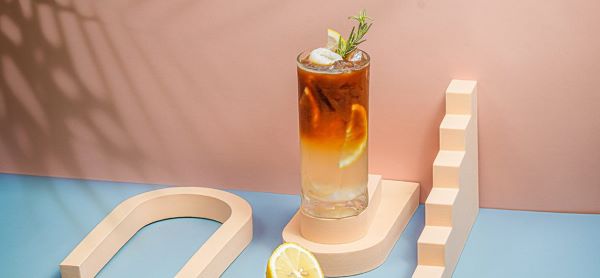 Fruity coldbrew coffee, a refreshing drink