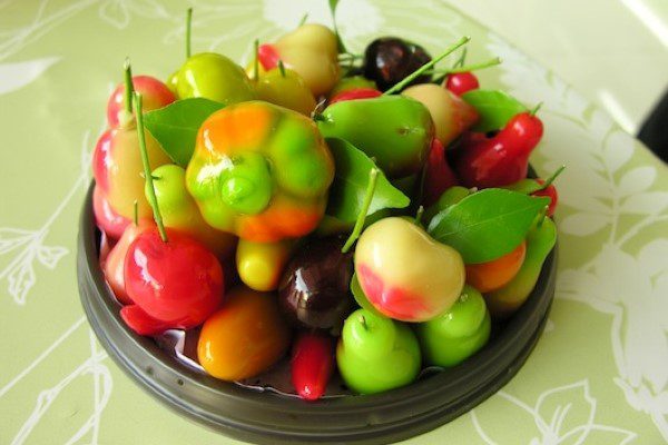 Fruit Shaped Mung Beans – Kanom Luk Chup