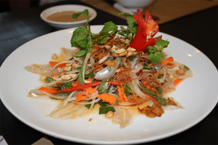 Spade fish salad, a Phan Thiet specialty