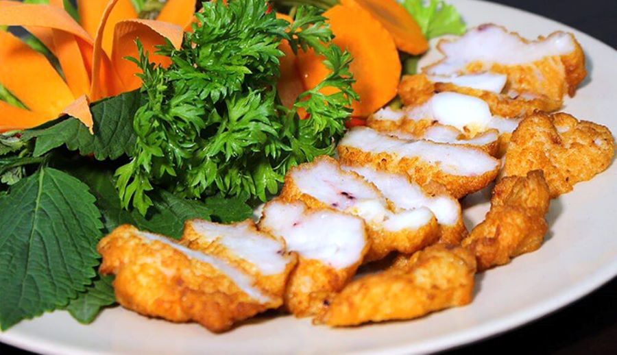 Savor authentic grilled squid cake flavors