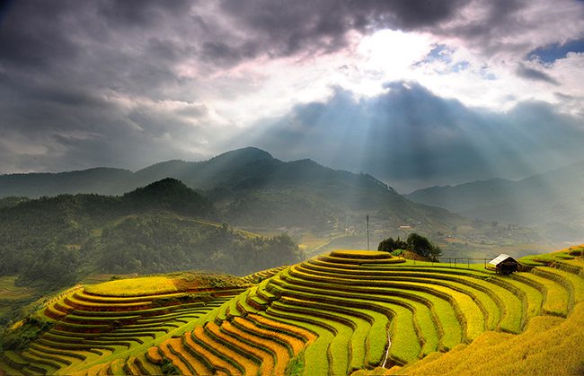 Stunning scenery of Ha Giang in Vietnam February