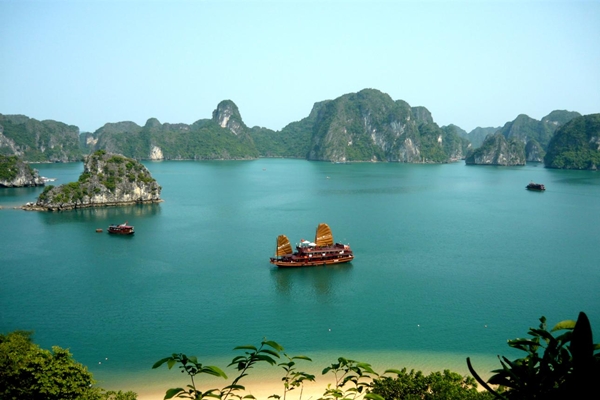 Explore hidden caves and serene waters of Ha Long Bay, May in Vietnam.