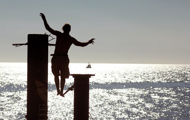 Are you willing to try this yoga in the air?