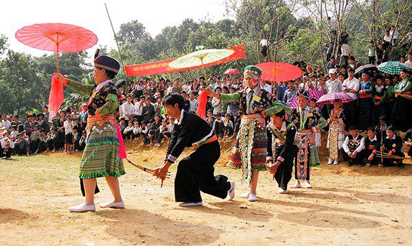 Colorful Hmong festival brightens Vietnam in March with music, dance, and tradition.