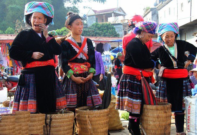 Hmong Hill Tribe People