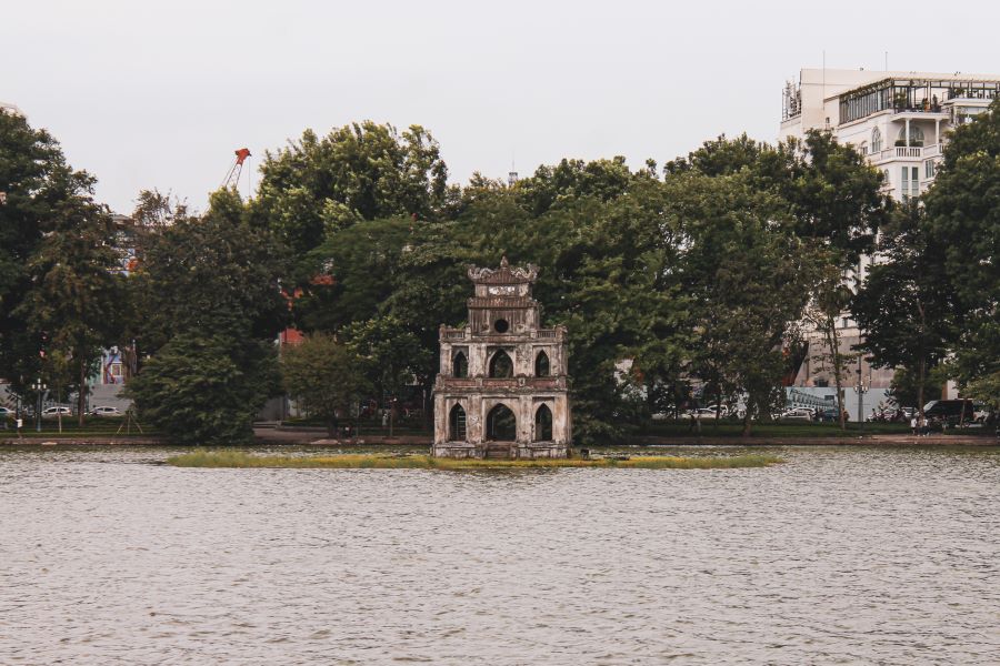 Among top attractions in Hanoi, Hoan Kiem Lake offers timeless local beauty