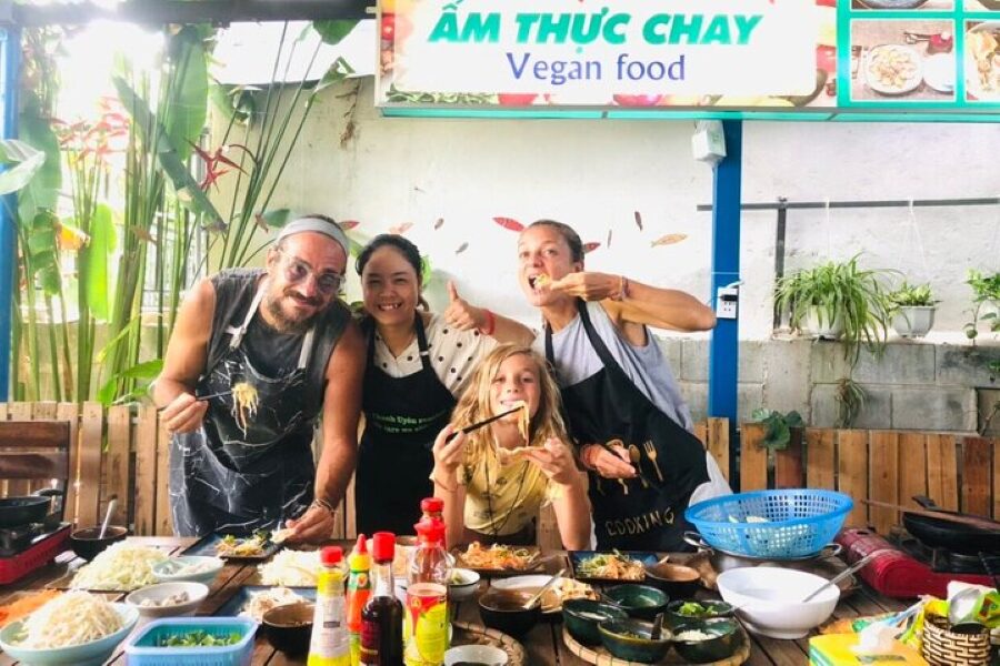 Master Vietnamese vegetarian food during your cooking class in Hoi An journey.