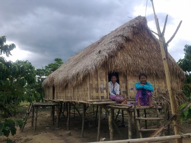 House on stilts, K’ho minority, Da Lat