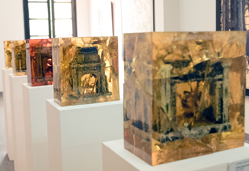 Impressive exhibits of Hanoi Capital in Vietnam Fine Arts Museum