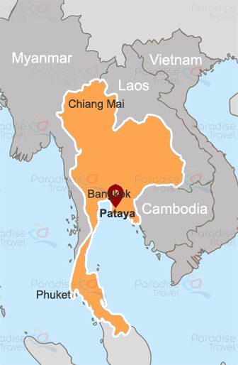 Pattaya Location map