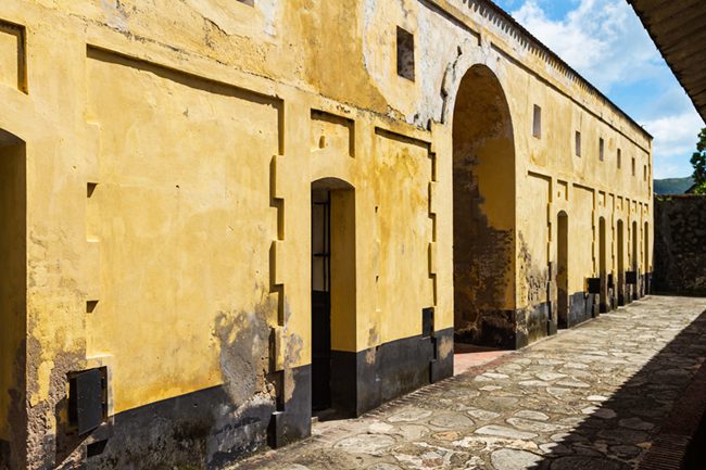 Inside of Con Dao Prison