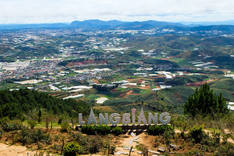 Lang Biang Valley in Da Lat, Vietnam