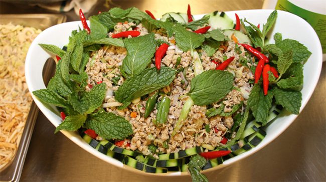 Larb - A specialty of Laos