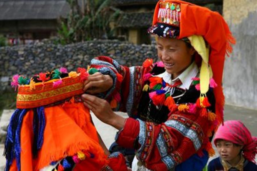 Lo Lo Ethnic Group celebrates love and tradition through unique marriage rituals