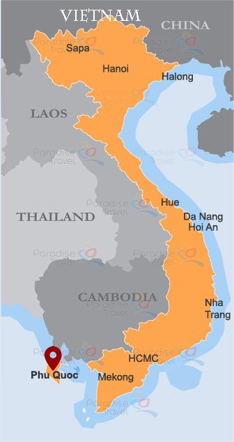 Phu Quoc Location Map