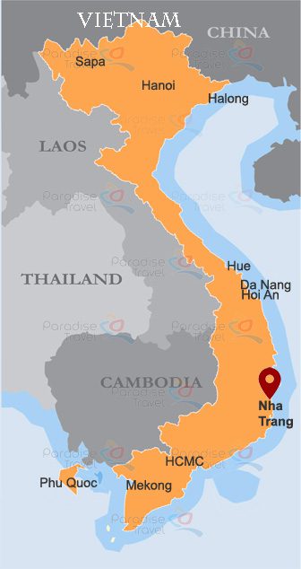 Nha Trang Location Map