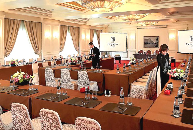 Vietnam MICE & Incentive travel - A meeting room at Sofitel Metropole hotel Hanoi