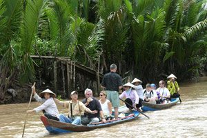 Mekong Delta is selected by many travelers in their holidays in Vietnam