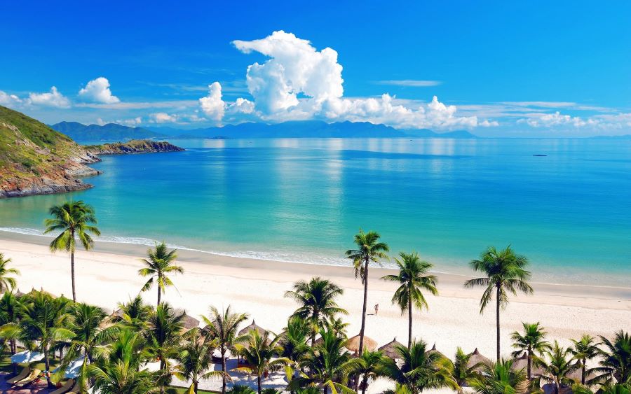 Travel Vietnam with kids and relax on Nha Trang’s sun-kissed sandy shores